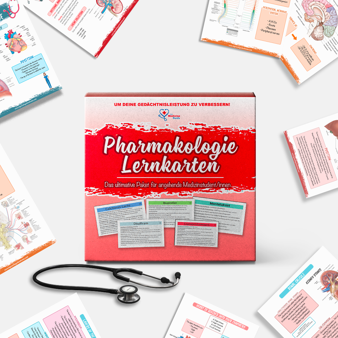Pharmakologie-Lernkarten